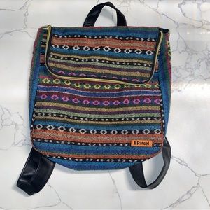 Multicoloured women’s backpack